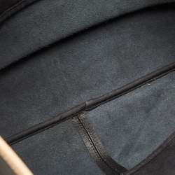 Pre Owned Coach Black Leather Large Metro Tote