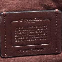Pre Owned Coach Black Pebbled Leather Tabby Shoulder Bag 