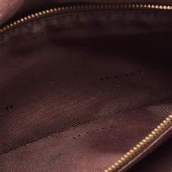 Pre Owned Coach Black Pebbled Leather Tabby Shoulder Bag 