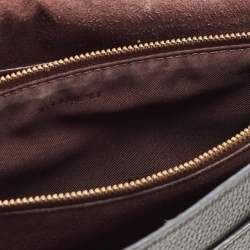 Pre Owned Coach Black Pebbled Leather Tabby Shoulder Bag 