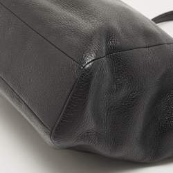 Pre Owned Coach Black Leather Small Kelsey Satchel