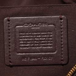 Coach Burgundy Leather Small Kelsey Satchel