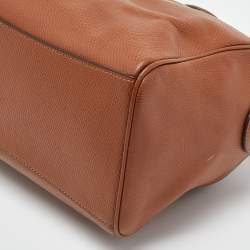 Pre Owned Coach Brown Leather Mini Bennett Satchel