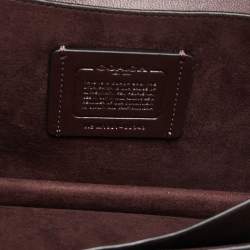 Pre Owned Coach Multicolor Horse And Carriage Print Coated Canvas And Leather Camille Crossbody Bag