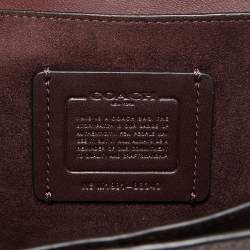 Pre Owned Coach Multicolor Horse And Carriage Print Coated Canvas And Leather Camille Crossbody Bag