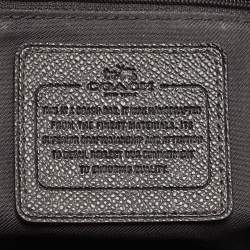 Pre Owned Coach Black Pebbled Leather Nolita Satchel