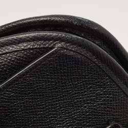 Pre Owned Coach Black Pebbled Leather Nolita Satchel