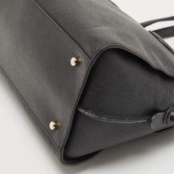 Pre Owned Coach Black Pebbled Leather Nolita Satchel