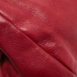 Pre Owned Coach Red Leather Phoebe Madison Shoulder Bag