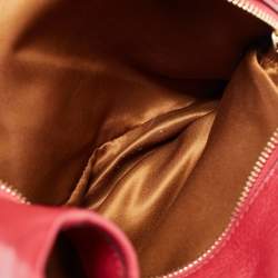 Pre Owned Coach Red Leather Phoebe Madison Shoulder Bag