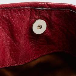 Pre Owned Coach Red Leather Phoebe Madison Shoulder Bag