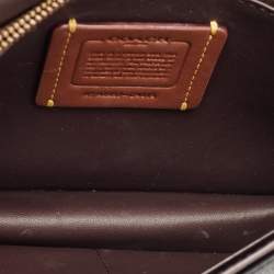 Pre Owned Coach Black Pebble Leather Hayden Crossbody Bag