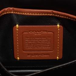 Pre Owned Coach Black Leather Tabby Pillow 18 Crossbody Bag