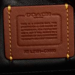 Pre Owned Coach Black Leather Tabby Pillow 18 Crossbody Bag