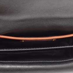 Pre Owned Coach Black Leather Tabby Pillow 18 Crossbody Bag