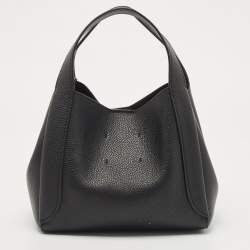 Pre Owned Coach Black Leather Hadley Hobo 21