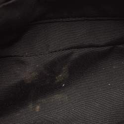 Coach Brown/Black Signature Coated Canvas and Leather Mini Sierra Satchel