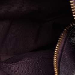 Pre Owned Coach Purple Leather Harley Hobo