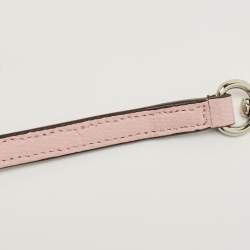Coach Pink/Beige Signature Coated Canvas and Leather Mini Bennett Satchel