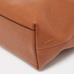 Pre Owned Coach Brown Leather Small Sophia Tote