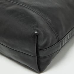 Coach Black Leather Rory Legacy Tote