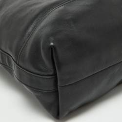 Coach Black Leather Rory Legacy Tote