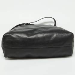 Coach Black Leather Rory Legacy Tote