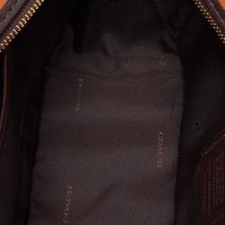 Pre Owned Coach Multicolor Leather Dreamer Satchel