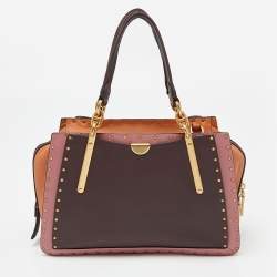 Pre Owned Coach Multicolor Leather Dreamer Satchel