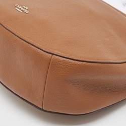 Pre Owned Coach Brown Leather Chelsea 32 Hobo