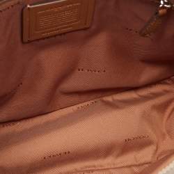 Pre Owned Coach Brown Leather Chelsea 32 Hobo