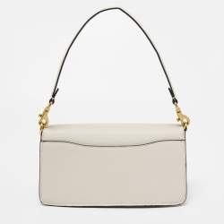 Pre Owned Coach Off White Leather Tabby 26 Shoulder Bag