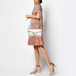Pre Owned Coach Off White Leather Tabby 26 Shoulder Bag