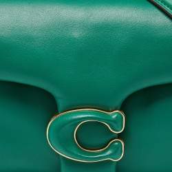 Coach Green Pillow Leather Tabby Shoulder Bag