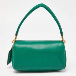 Coach Green Pillow Leather Tabby Shoulder Bag