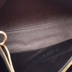 Coach Beige/Black Signature Coated Canvas and Leather Mollie Tote