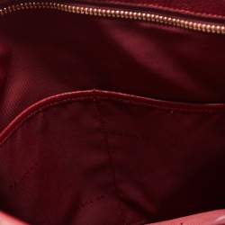 Pre Owned Coach Red Leather Marlon Hobo