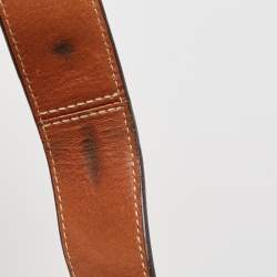 Coach Yellow/Brown Leather Crossbody Bag