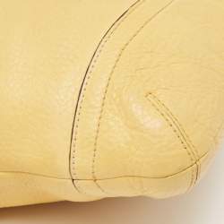 Coach Yellow/Brown Leather Crossbody Bag
