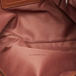 Pre Owned Coach Brown Leather Edie Shoulder Bag