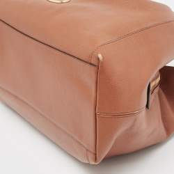 Pre Owned Coach Brown Leather Edie Shoulder Bag