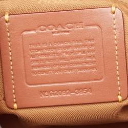 Pre Owned Coach White Leather Tabby Shoulder Bag