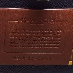 Coach Pale Blue Leather Willow Bucket Bag