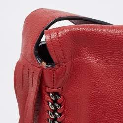 Coach Red Leather Dakotah Messenger Bag