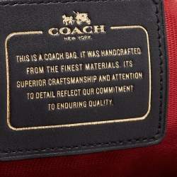 Coach Red Leather Dakotah Messenger Bag