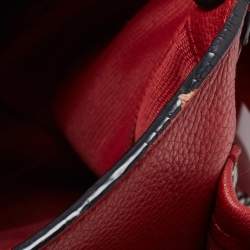 Coach Red Leather Dakotah Messenger Bag