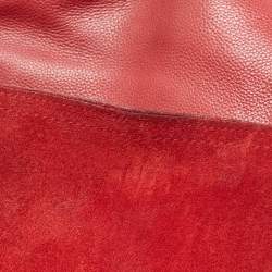 Coach Red Leather Dakotah Messenger Bag