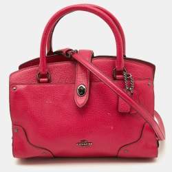 Coach turn lock baby on sale pink satchel