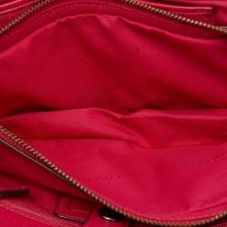 Coach Pink Leather Mercer 24 Satchel