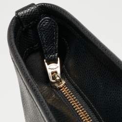 Coach Black Leather City Top Zip Tote